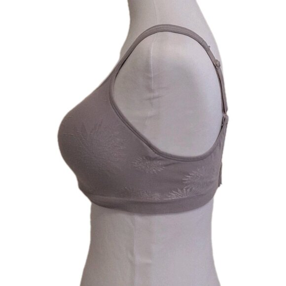 BALI WIRELESS BRA SIZE 38D GREY - Picture 3 of 6